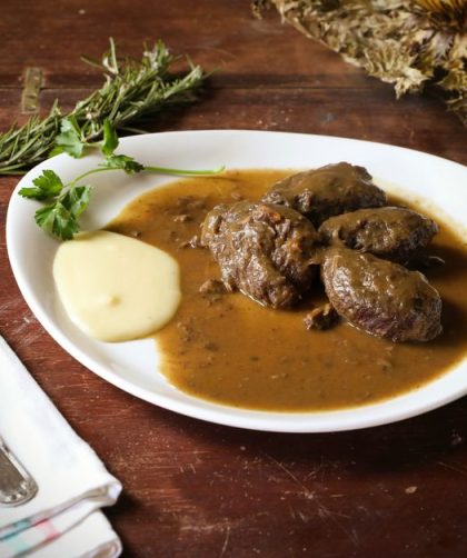 Beef and Ale Stew with Thyme Dumplings That Stay Light Beef and Ale Stew with Thyme Dumplings That Stay Light