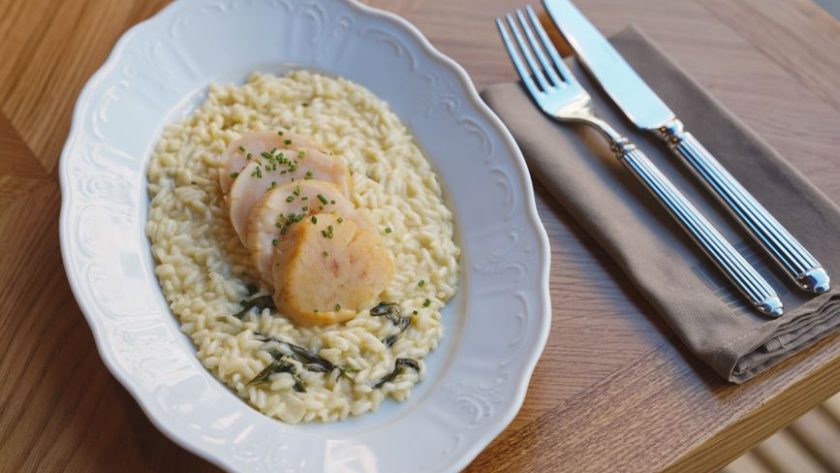 Purple Sprouting Broccoli and Lemon Orzo Purple Sprouting Broccoli and Lemon Orzo