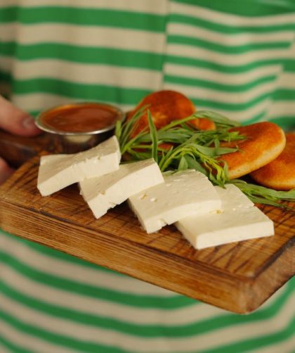 Halloumi and Spring Vegetable Traybake That Stays Crisp